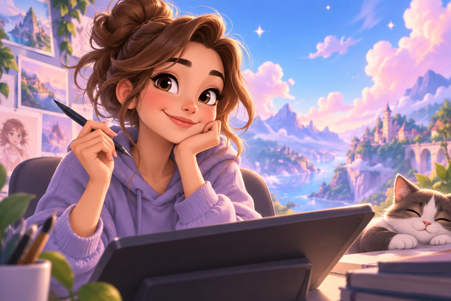 Storyteller illustration for Toon With Me